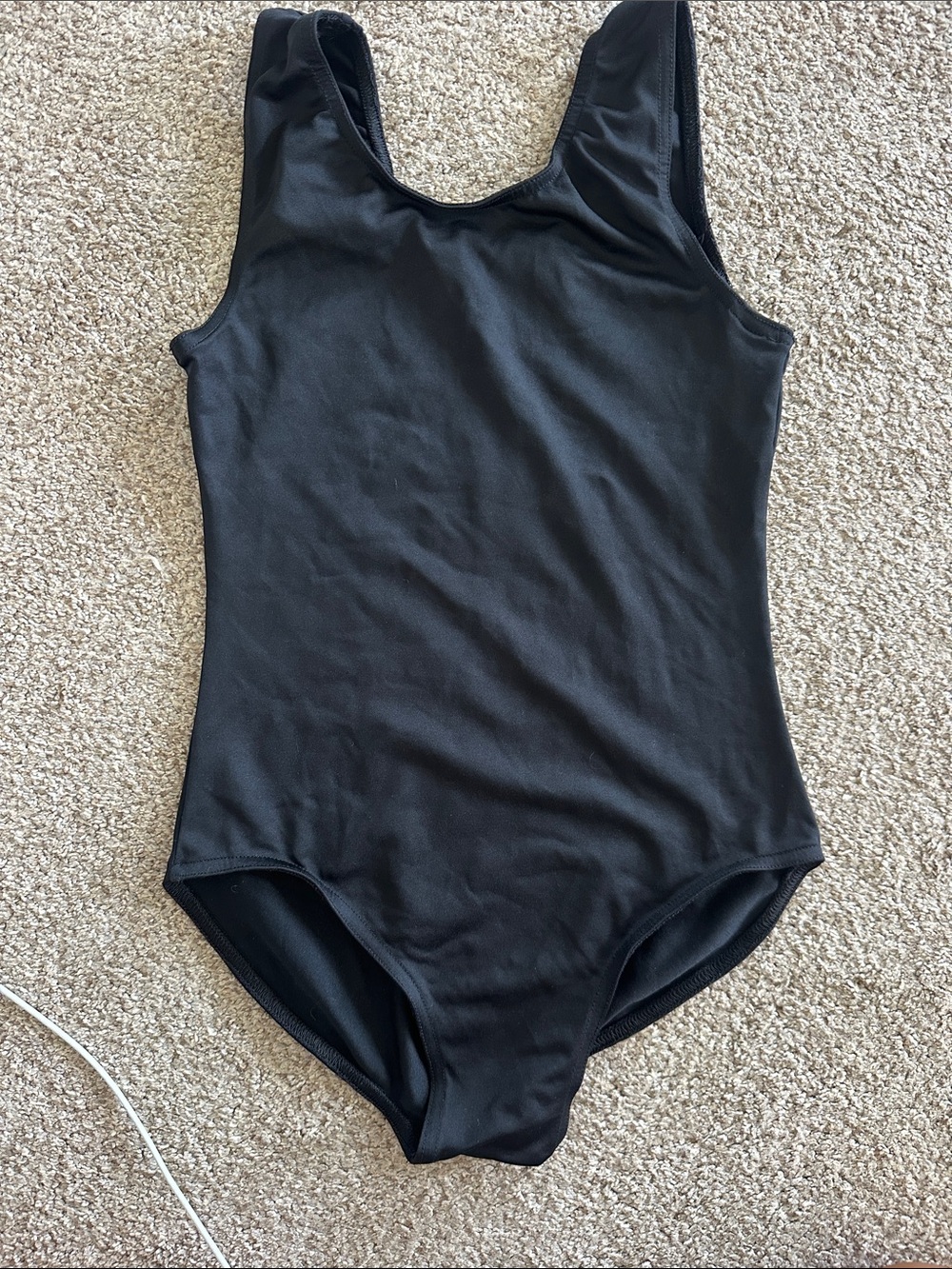 Weissman Classic Black dance leotard